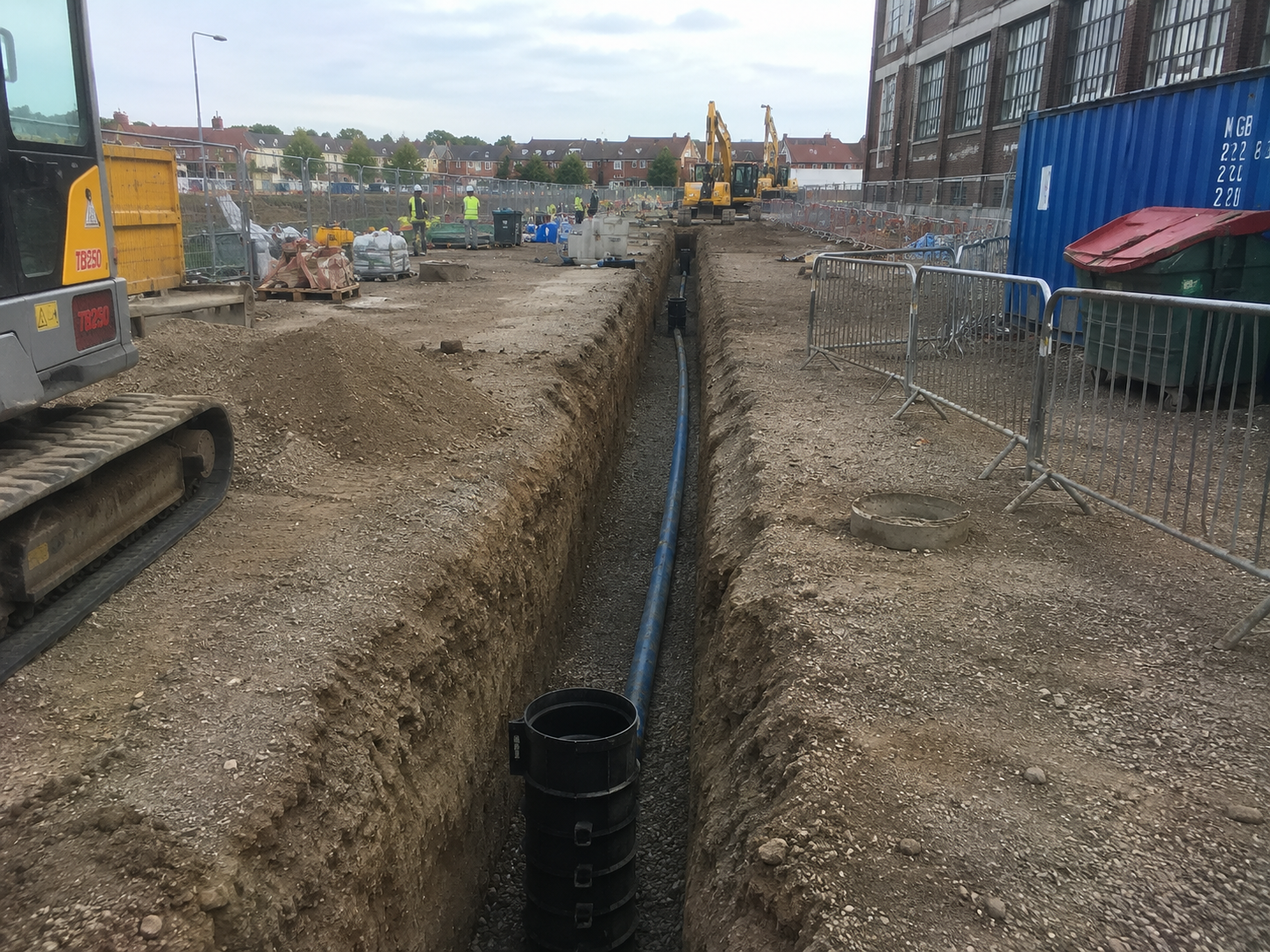 Drainage trenching Cardiff